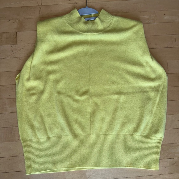Banana Republic Bright Yellow cashmere sweater, XL, GP1516 - Picture 2 of 3